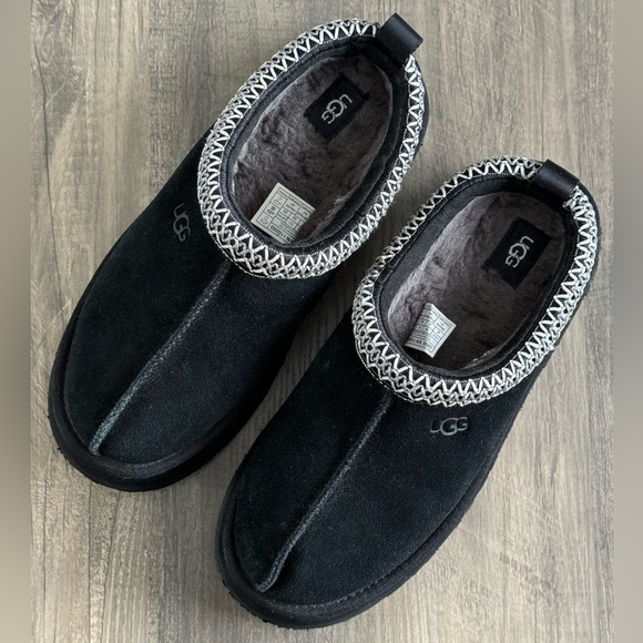 Ugg Tazz Tasman Platform Slippers Black Size 8 EUC! - Picture 7 of 16